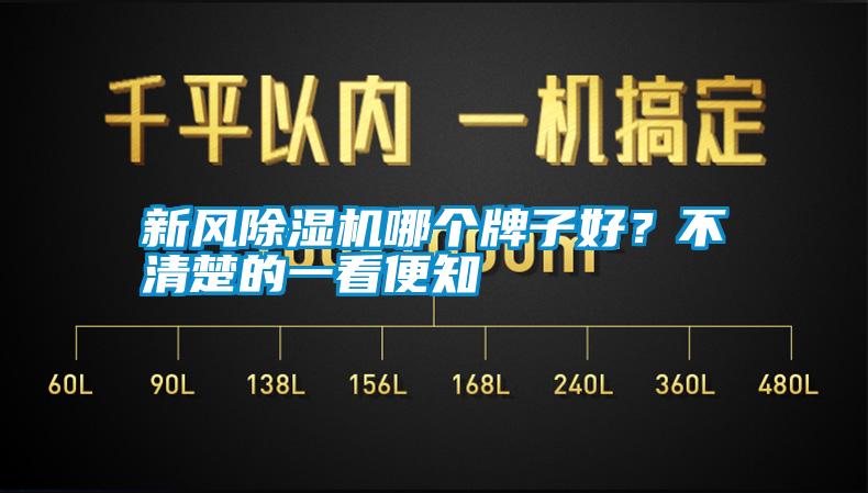 新風除濕機哪個牌子好？不清楚的一看便知