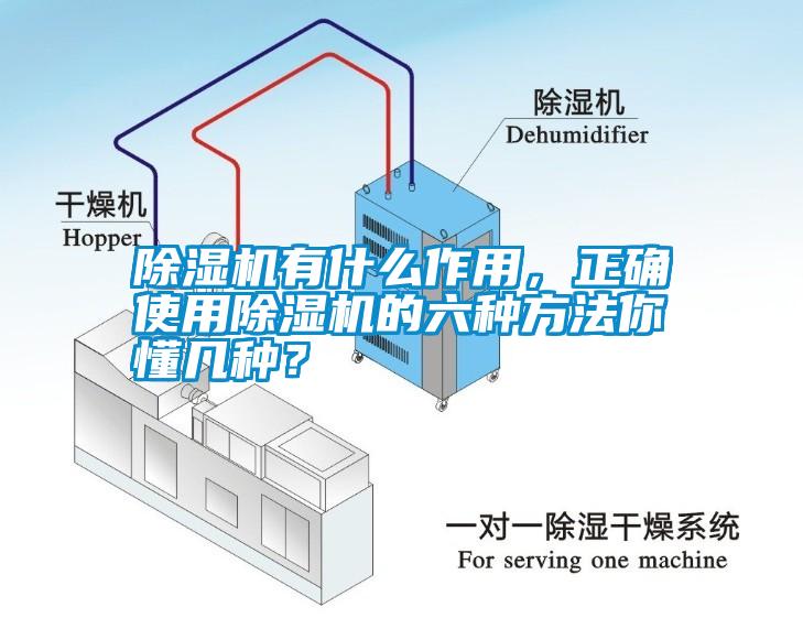 除濕機有什么作用，正確使用除濕機的六種方法你懂幾種？