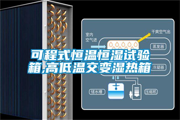可程式恒溫恒濕試驗(yàn)箱,高低溫交變濕熱箱