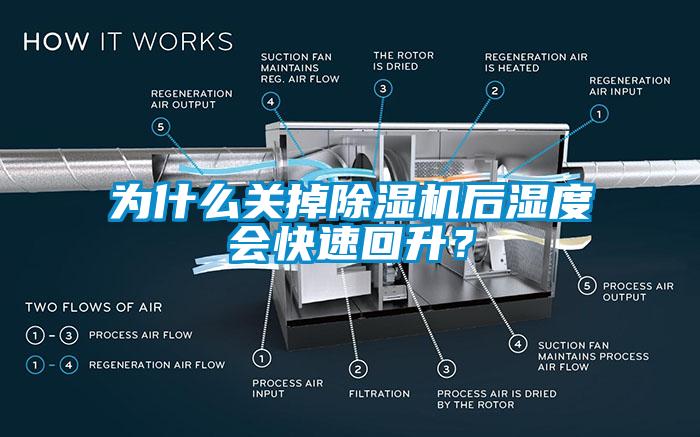 為什么關掉除濕機后濕度會快速回升？