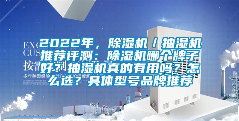 2022年，除濕機／抽濕機推薦評測：除濕機哪個牌子好？抽濕機真的有用嗎？怎么選？具體型號品牌推薦