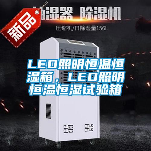 LED照明恒溫恒濕箱，LED照明恒溫恒濕試驗箱