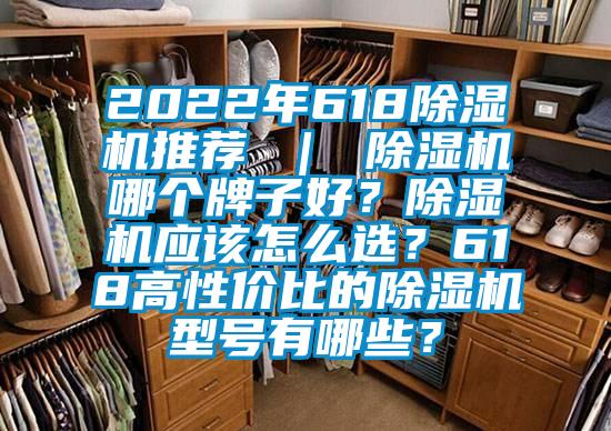 2022年618除濕機(jī)推薦 ｜ 除濕機(jī)哪個牌子好？除濕機(jī)應(yīng)該怎么選？618高性價比的除濕機(jī)型號有哪些？