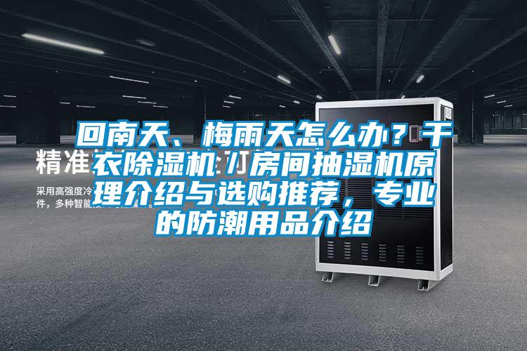 回南天、梅雨天怎么辦？干衣除濕機(jī)／房間抽濕機(jī)原理介紹與選購(gòu)?fù)扑]，專(zhuān)業(yè)的防潮用品介紹