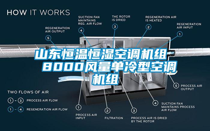 山東恒溫恒濕空調(diào)機組  8000風量單冷型空調(diào)機組