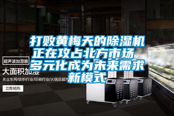 打敗黃梅天的除濕機(jī)正在攻占北方市場 多元化成為未來需求新模式