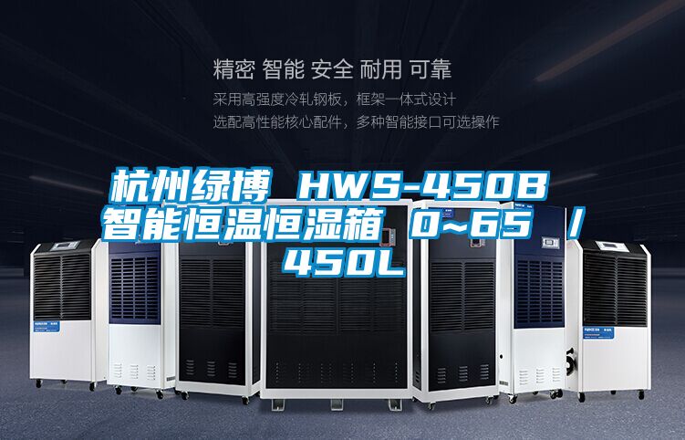 杭州綠博 HWS-450B 智能恒溫恒濕箱 0~65℃／450L