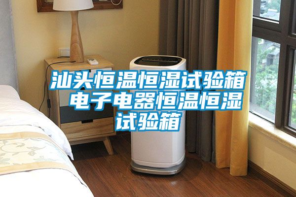 汕頭恒溫恒濕試驗箱 電子電器恒溫恒濕試驗箱