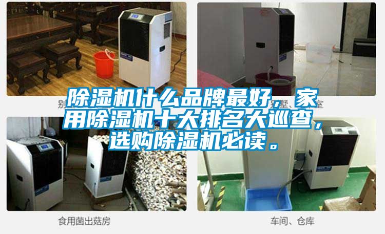 除濕機什么品牌最好，家用除濕機十大排名大巡查，選購除濕機必讀。