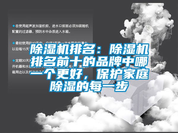 除濕機排名：除濕機排名前十的品牌中哪一個更好，保護家庭除濕的每一步