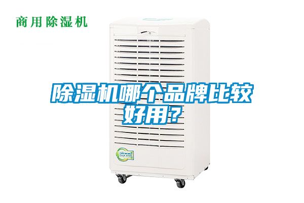 除濕機哪個品牌比較好用？