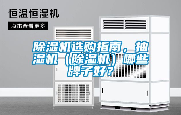 除濕機(jī)選購(gòu)指南，抽濕機(jī)（除濕機(jī)）哪些牌子好？