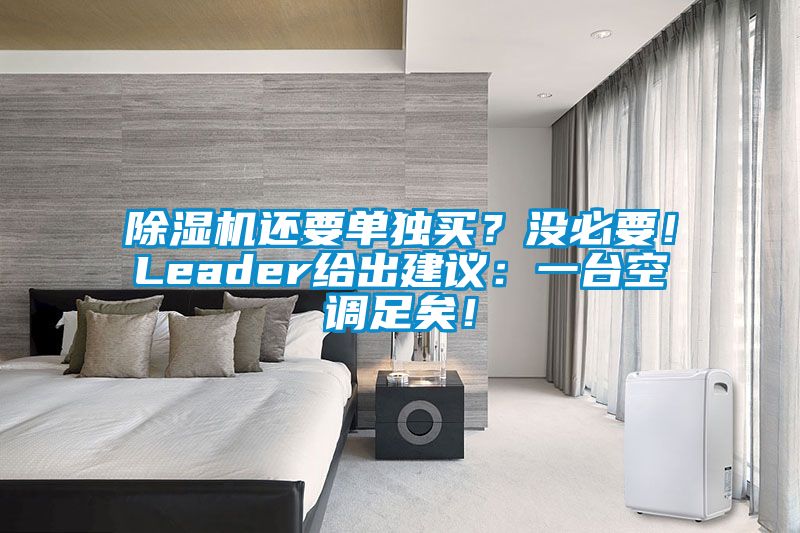 除濕機(jī)還要單獨(dú)買？沒必要！Leader給出建議：一臺(tái)空調(diào)足矣！